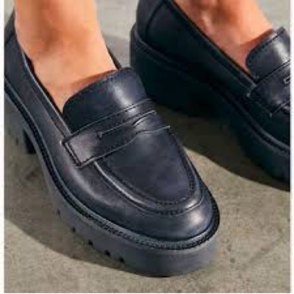 FP Movement by Free People Black Chunky Loafers